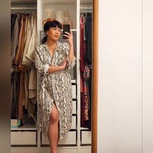 H&M Midi Shirt Dress